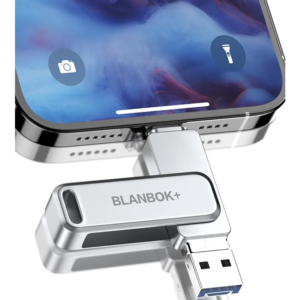 Blanbok+ Silver USB Flash Drive